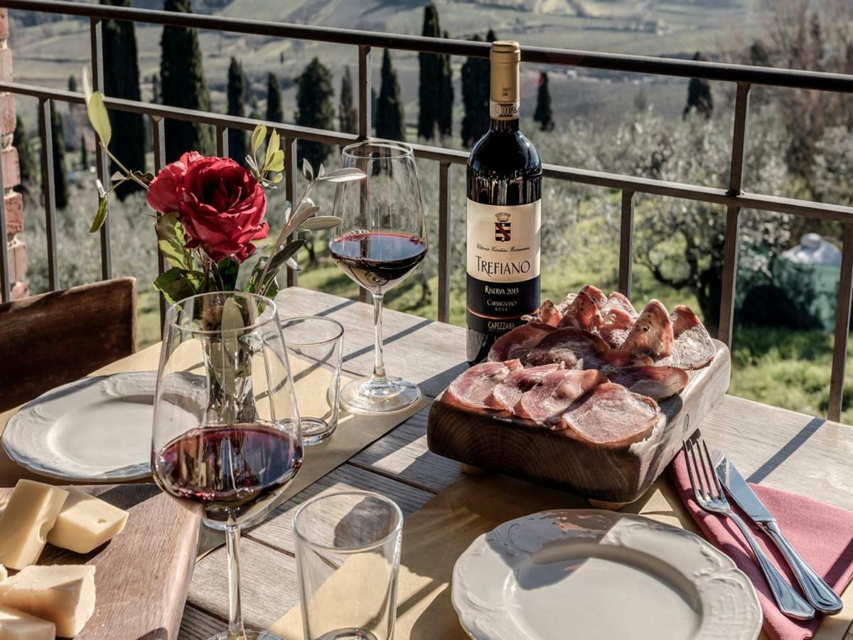 Bed and Breakfast Tenuta Di Capezzana Seano Екстер'єр фото